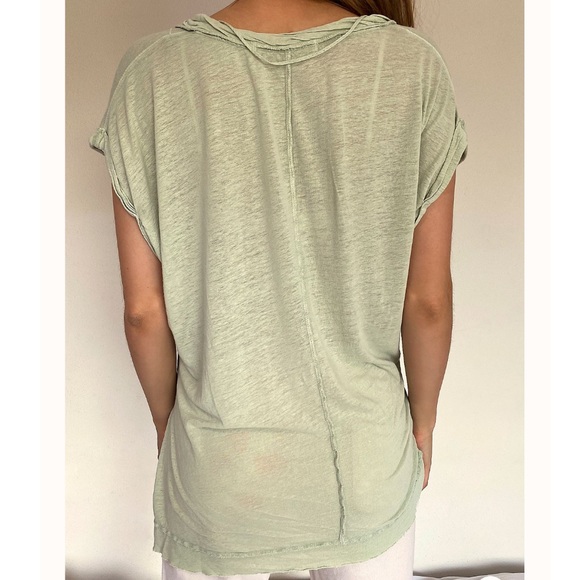 NWT Free People Under The Sun Tee in Ponderosa - Picture 2 of 6